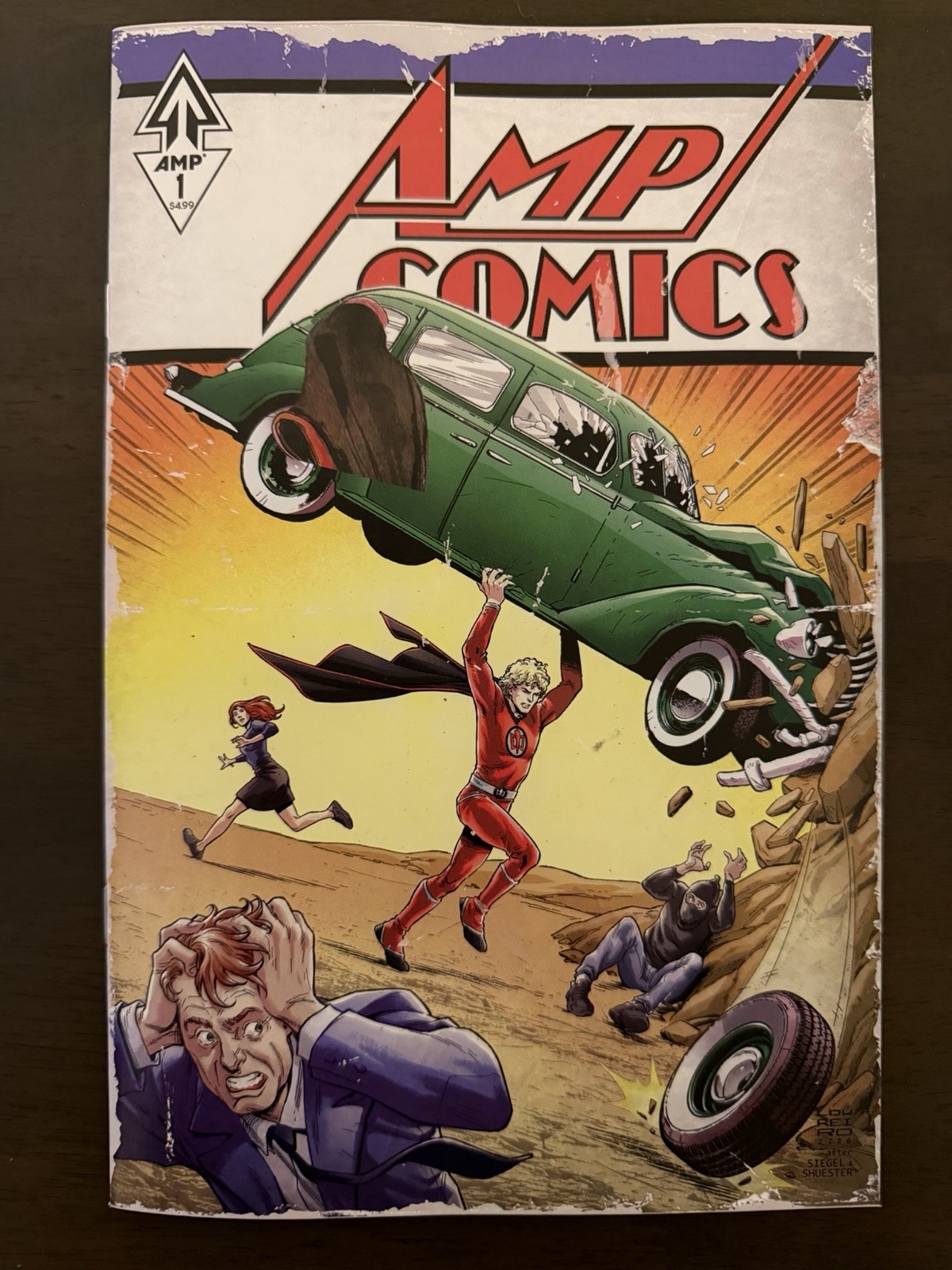 GREATEST AMERICAN HERO #1 (OF 5) Homage Variant Cover D Error Recalled Edition