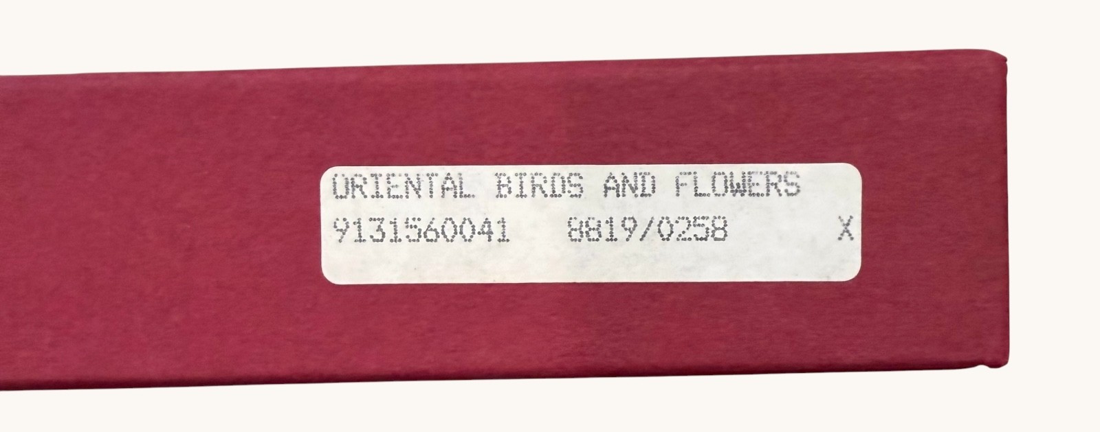 Pimpernel Oriental Birds & Flowers Vintage Placemats Set Of 6- 10” Boxed England