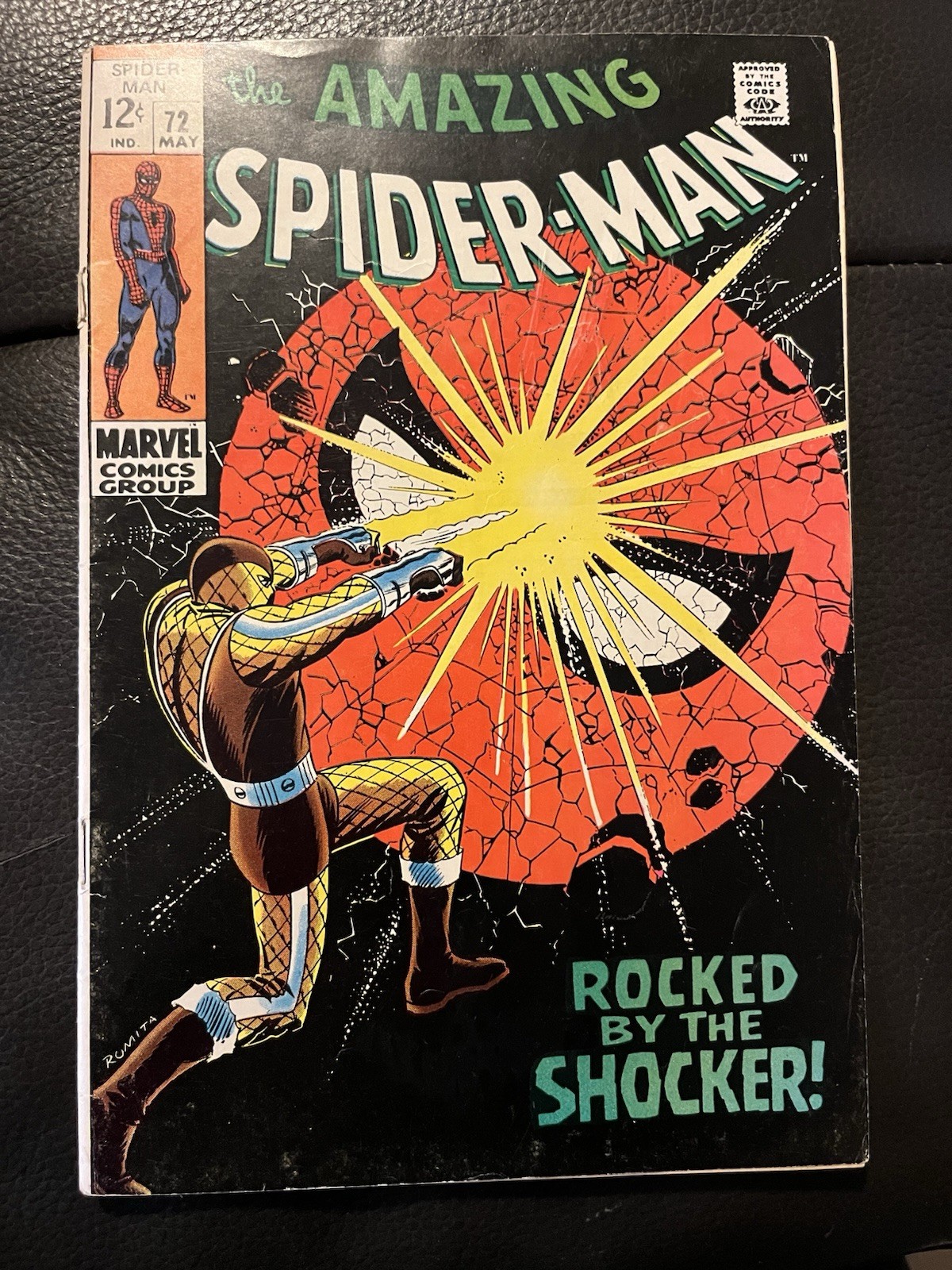 Amazing Spider-Man #72 1969 2nd Appearance Shocker Silver Age Marvel Key