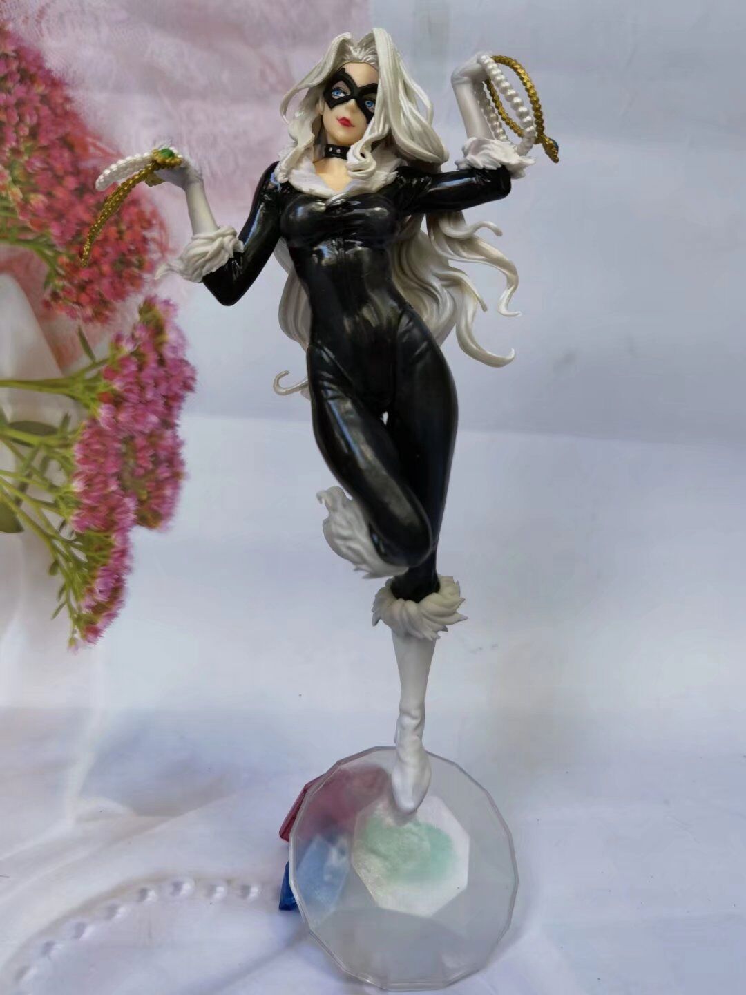 The Spectacular Spider-Man Felicia Hardy Black Cat Figurine Model New Boxed