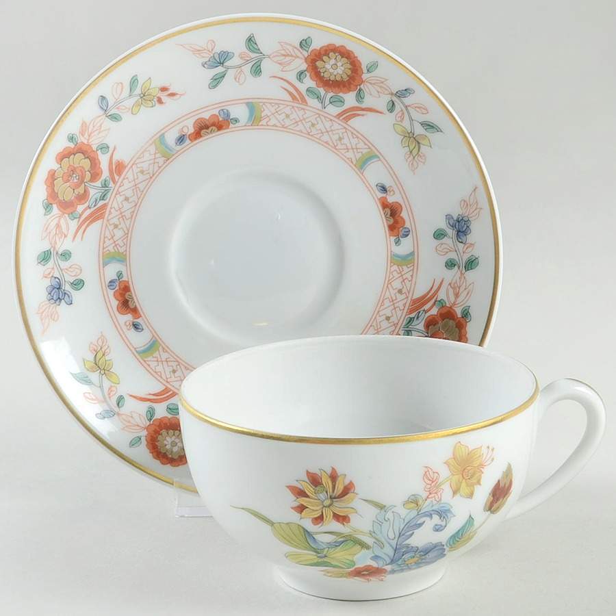 Haviland Cathay Cup & Saucer 7611680