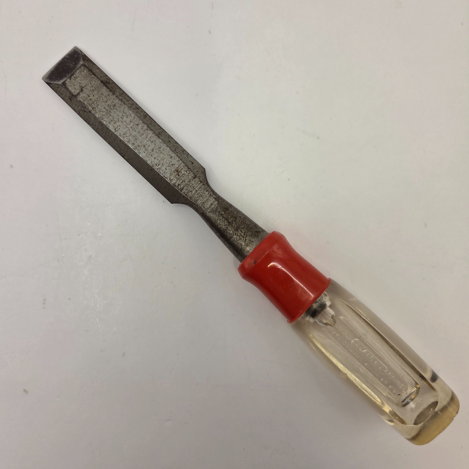 Vintage Stanley Wood Chisel No. 60 carbon steel 3/4″ w/ impact resistant handle