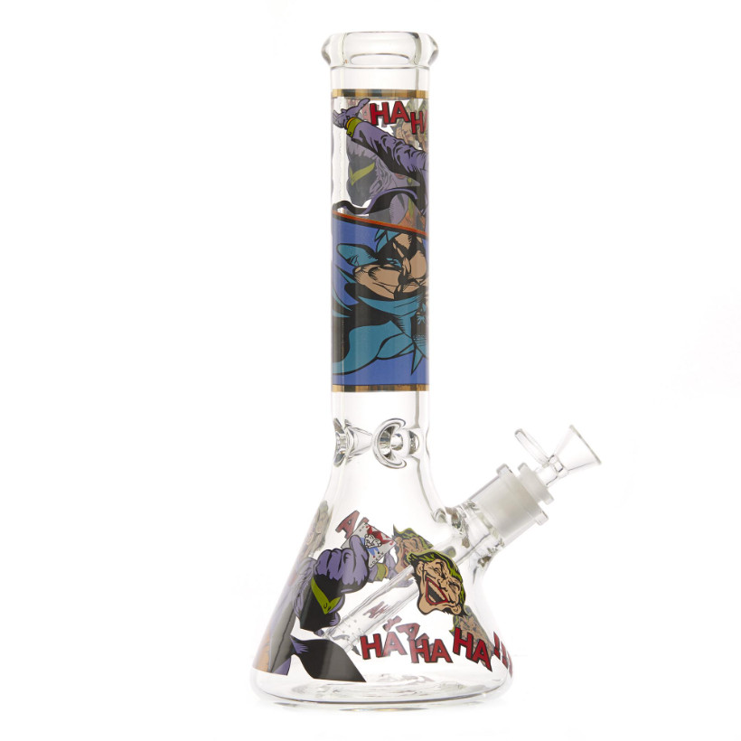 10 inch Heavy Glass Bong Water Pipe Smoking Bong Beaker + 14mm Bowl hookah USA