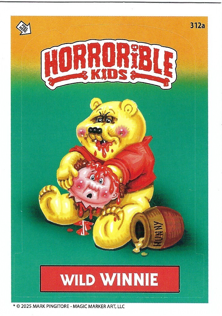 HORRORIBLE KIDS SPECIAL EDITION SERIES 9 WILD WINNIE 312a MARK PINGITORE