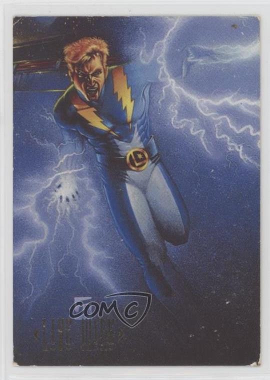 1995 Pepsi Cards Mexico DC Comics Livewire Live Wire #13 1j1e
