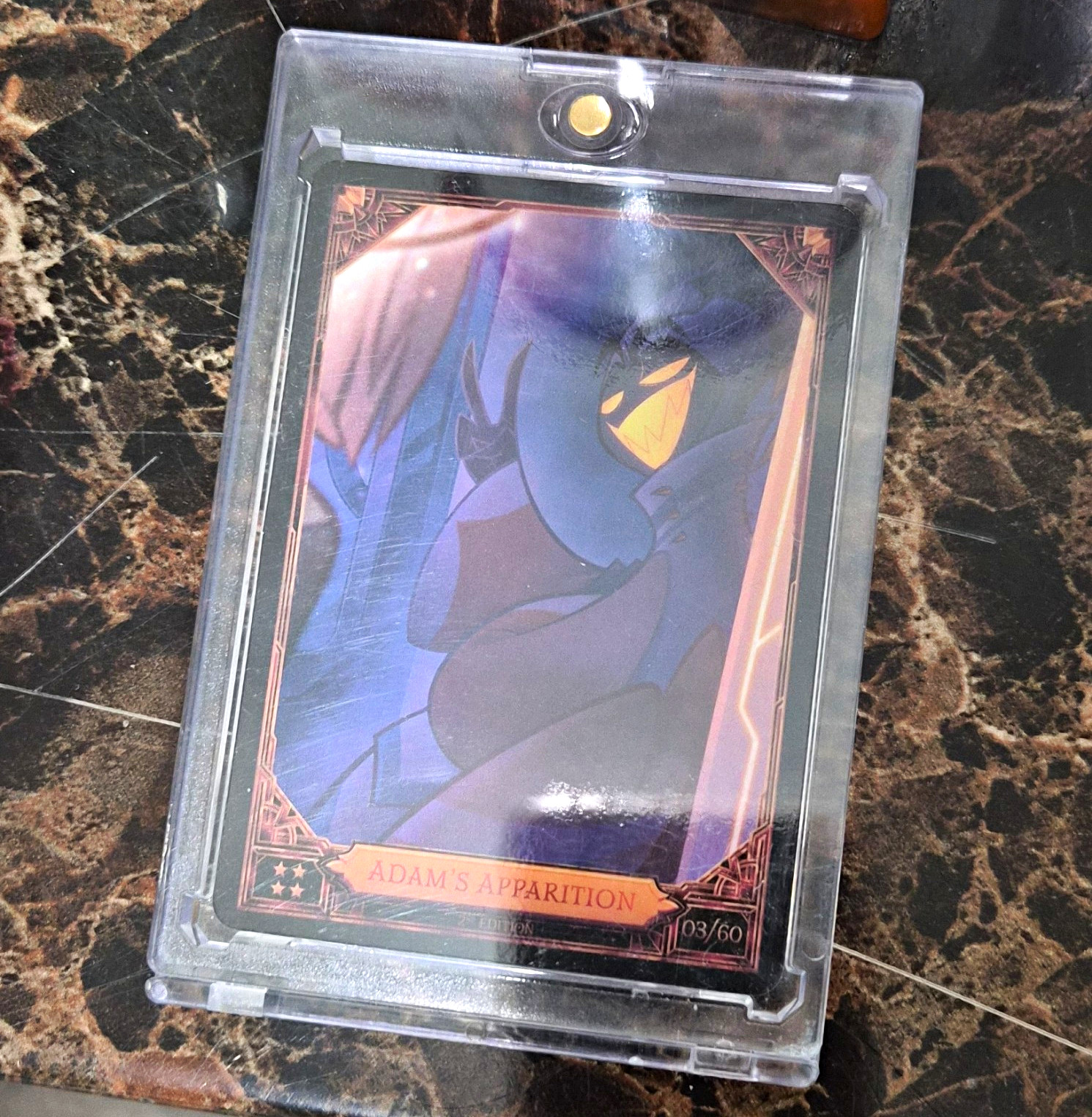 Hazbin Hotel Trading Cards Adam’s Apparition Adam Chase Rare Edition 03/60