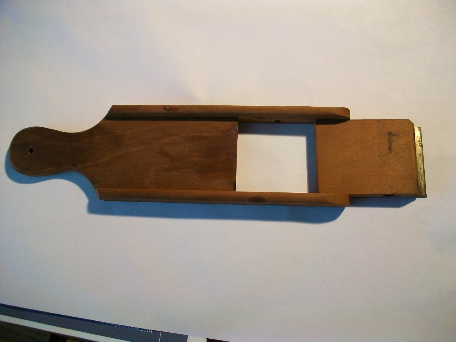 Primitive Handmade Wood Mandolin Veggie/Potato Slicer /Cutter Antique-Small