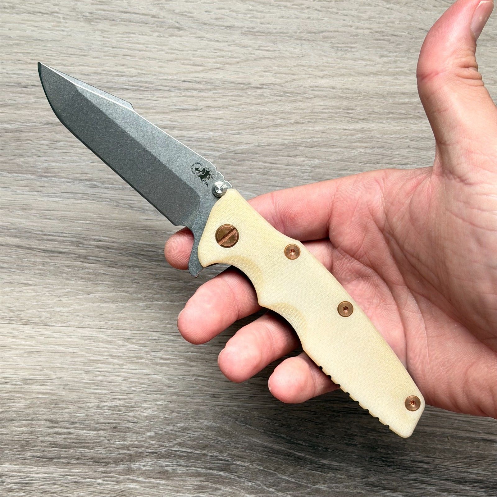 Hinderer Eklipse S45VN Harpoon Spanto with upgrades