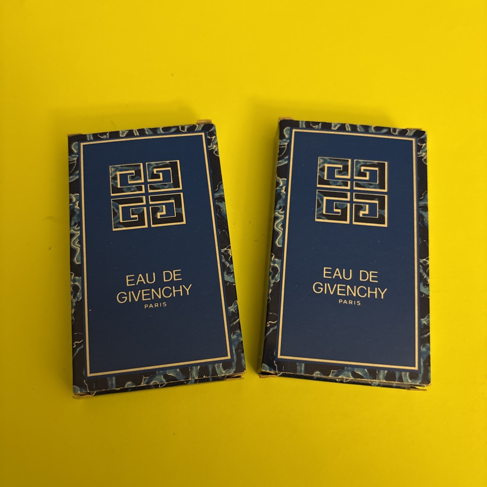 VTG samples 2 Eau De Givenchy perfume GIVENCHY PARIS 2oz Each Total 4oz Boxed