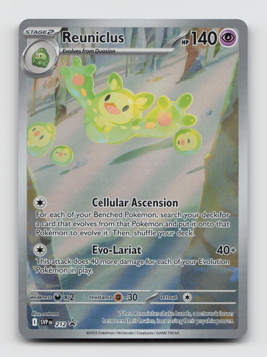 Reuniclus 212 Promo SVP Scarlet & Violet Promo Holo Pokemon Holo NM/M