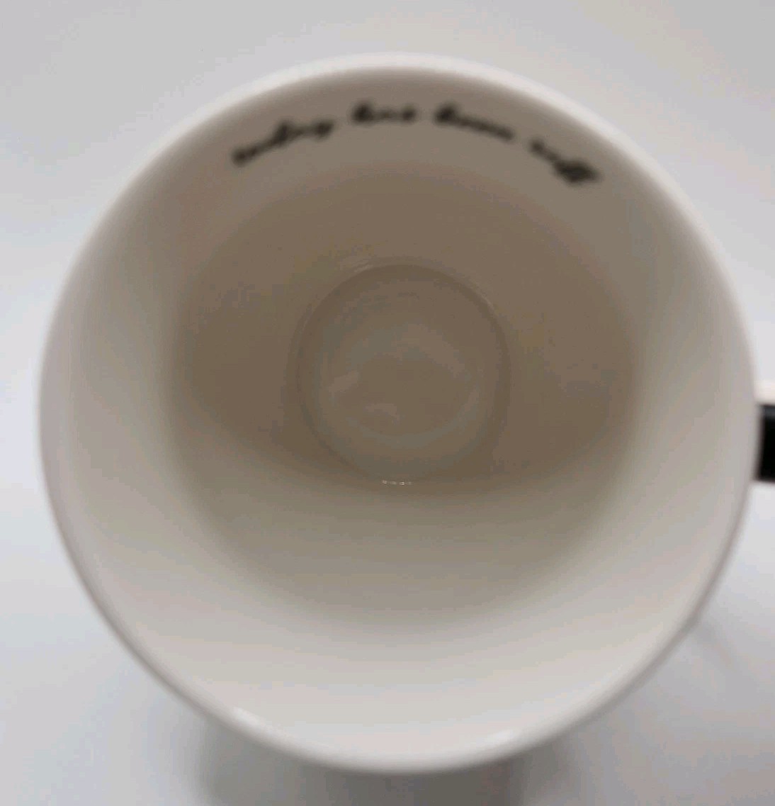 Stacy Claire Boyd Two’s Company TODAY HAS BEEN RUFF Bulldog Top Hat Coffee Cup