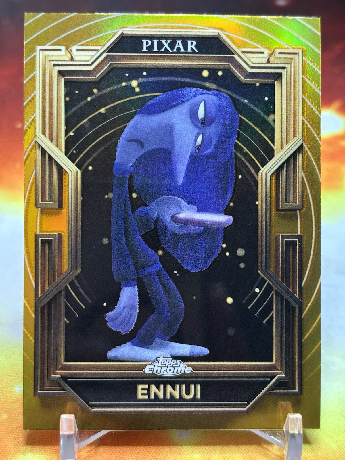 2025 Topps Disney Pixar Gold Ennui #97 Inside Out
