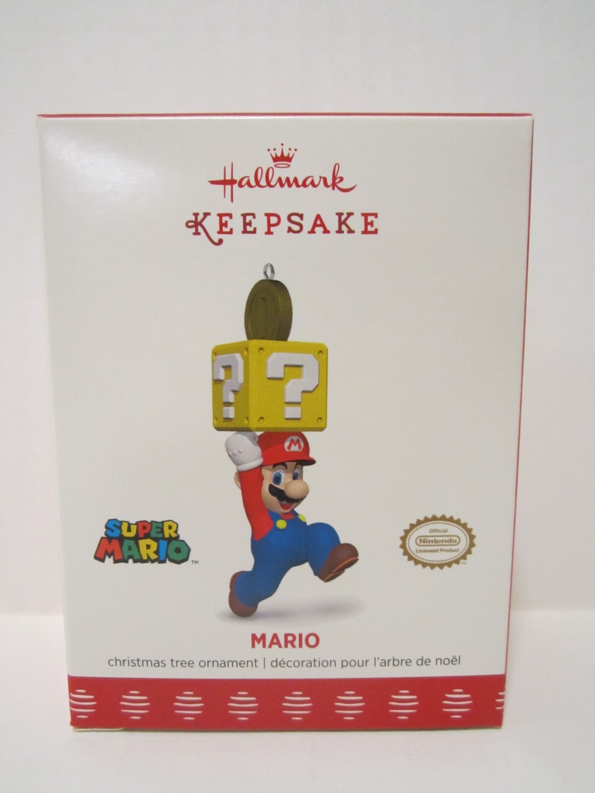 Hallmark Keepsake Ornament 2017 Mario Super Mario Brothers NEW Sh
