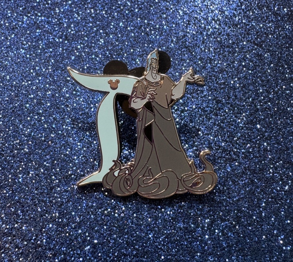 DLR Hades Gothic Disneyland D Hercules 2024 Hidden Mickey Disney Pin 162793