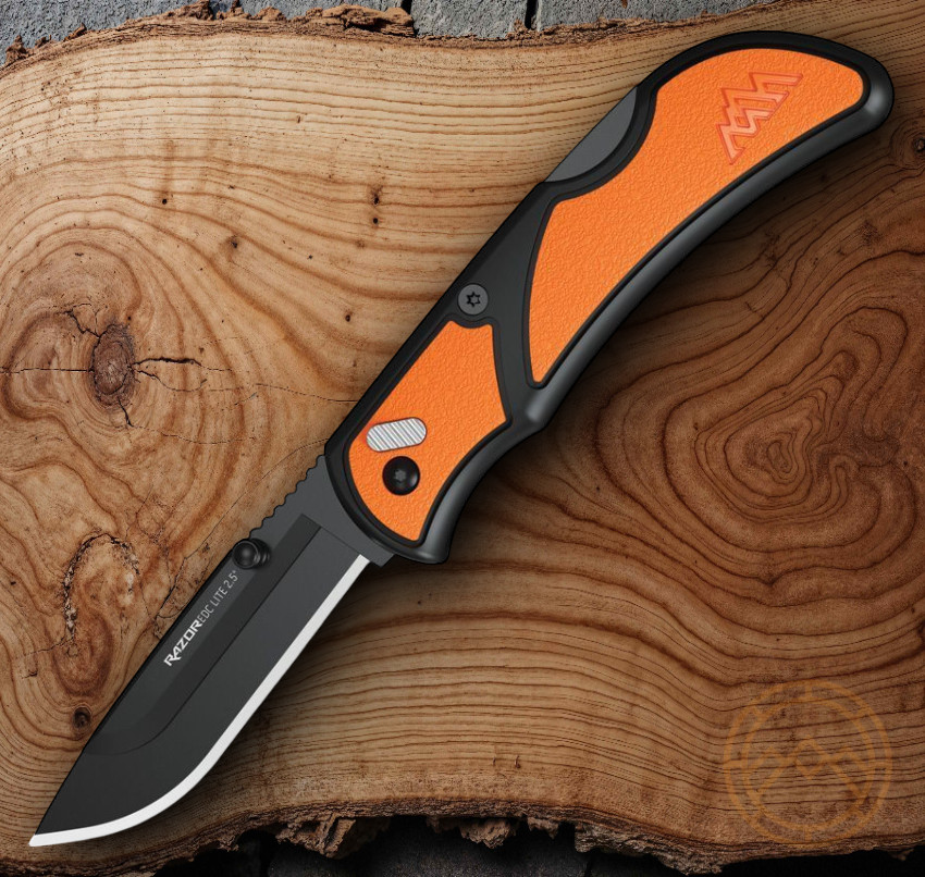 Outdoor Edge Folding Knife 2.5″ 420J2 Steel Blade Glass Filled Nylon/TPR Handle