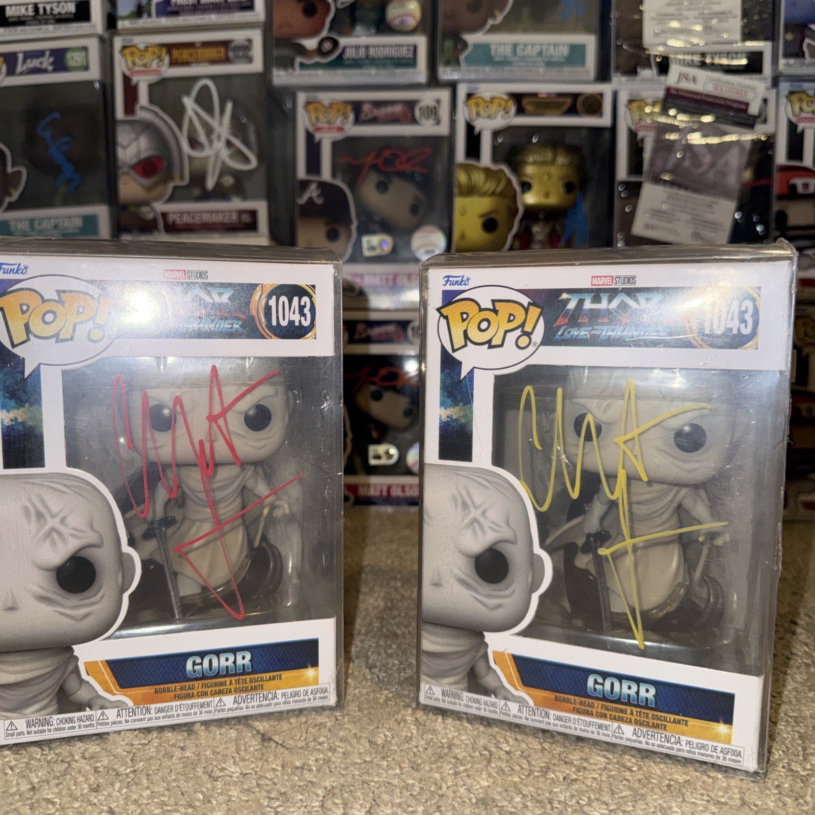 BUNDLE OF 2: Gorr #1043 Funko Pops (Beckett Authenticated)