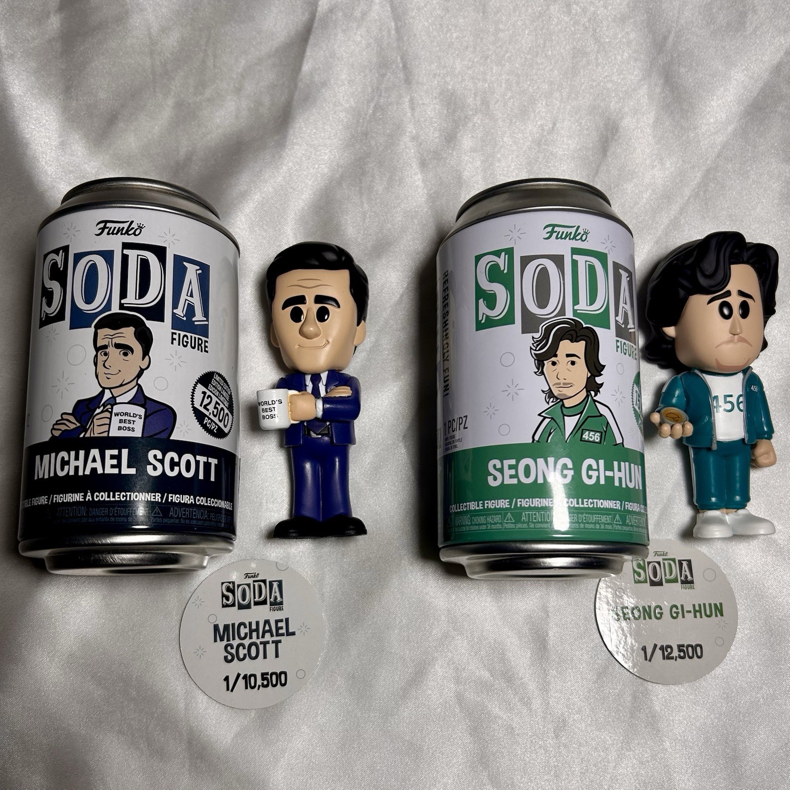 Funko Soda TV Show Bundle: The Office Michael Scott & Squid Games Seong Gi-Hun