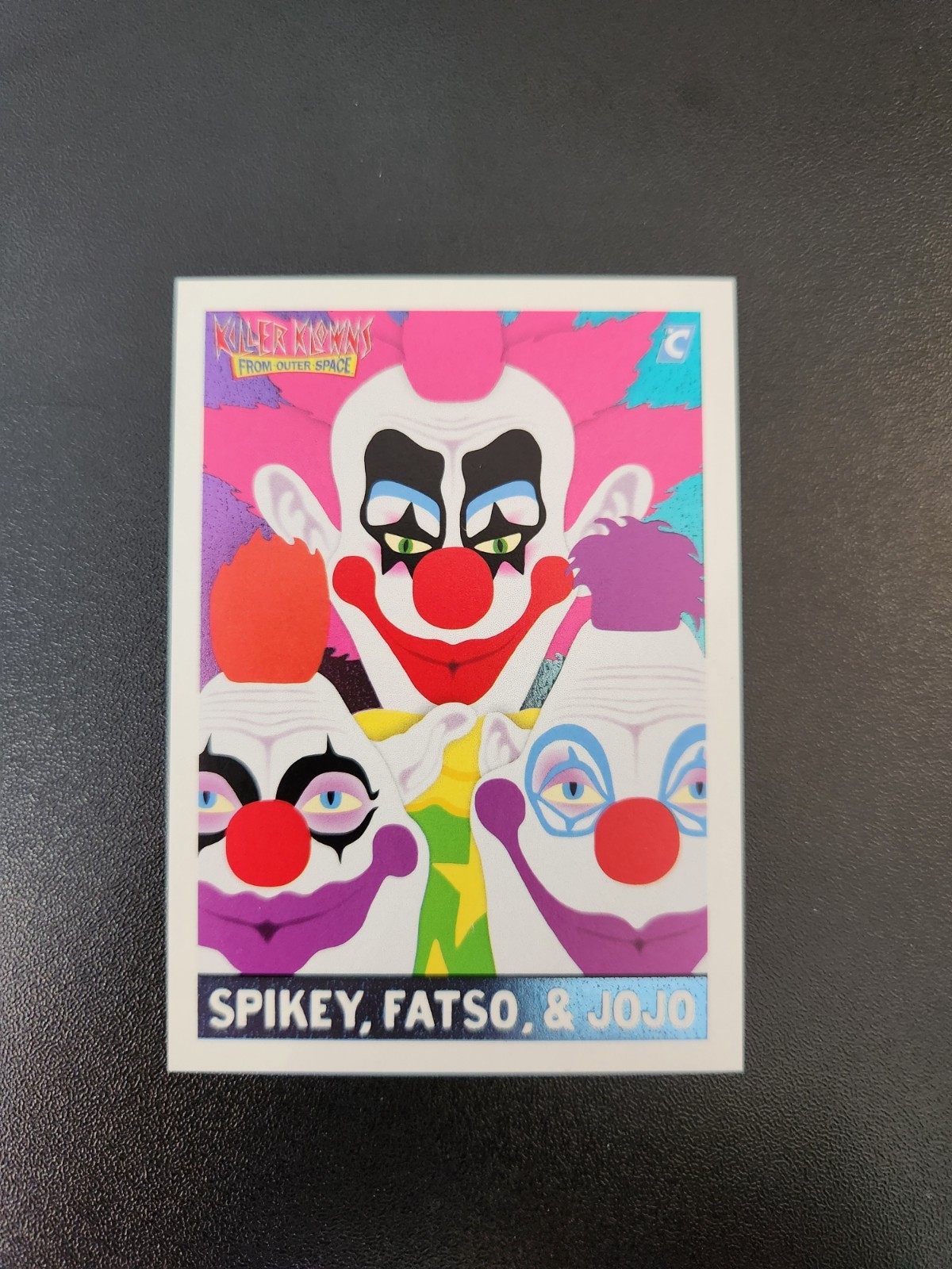 2023 Cardsmiths Killer Klowns Spikey, Fatso & Jojo #IF17 Iced Foil Insert FLF049