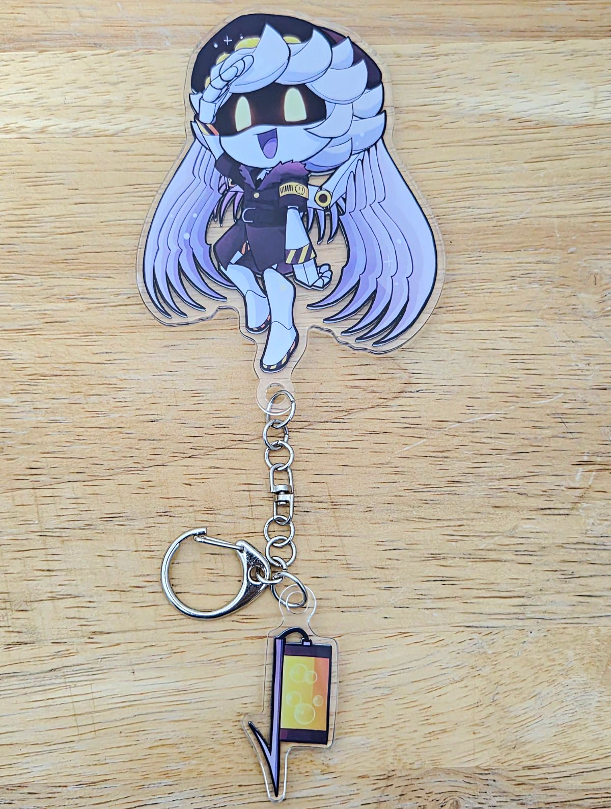 Official Murder Drones N Acrylic Keychain Charm Glitch Productions