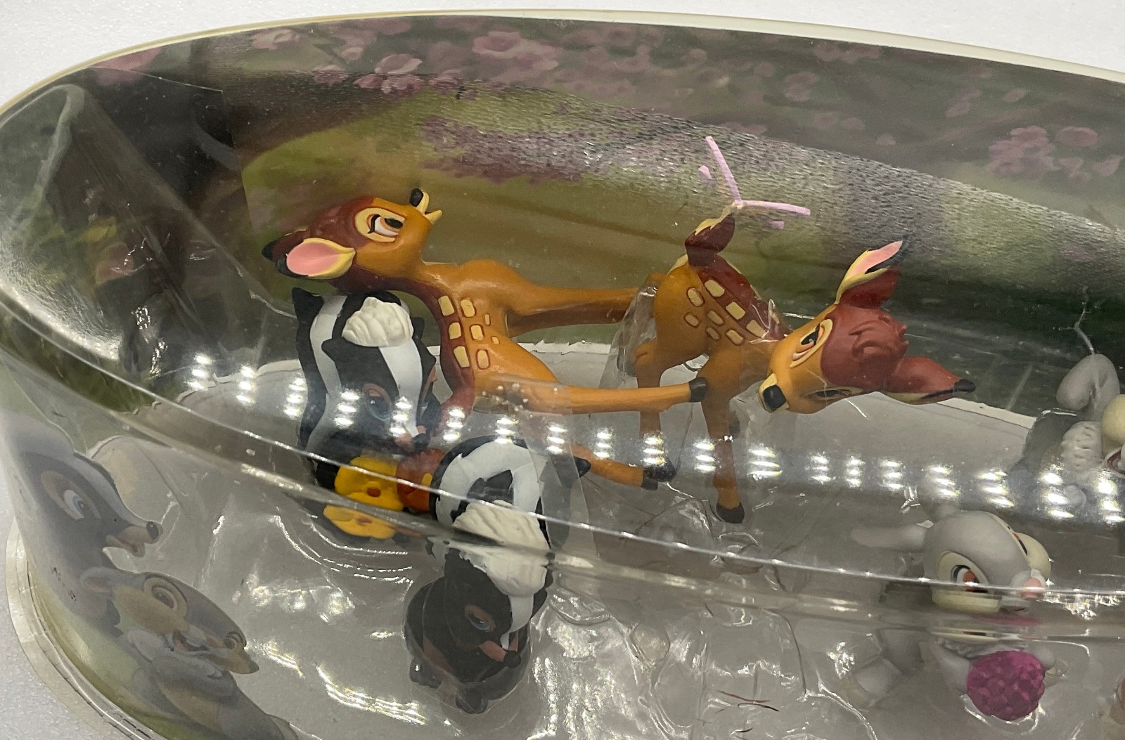 Disney Store Bambi 7 pieces Figurine Set Playset ~ Please Read