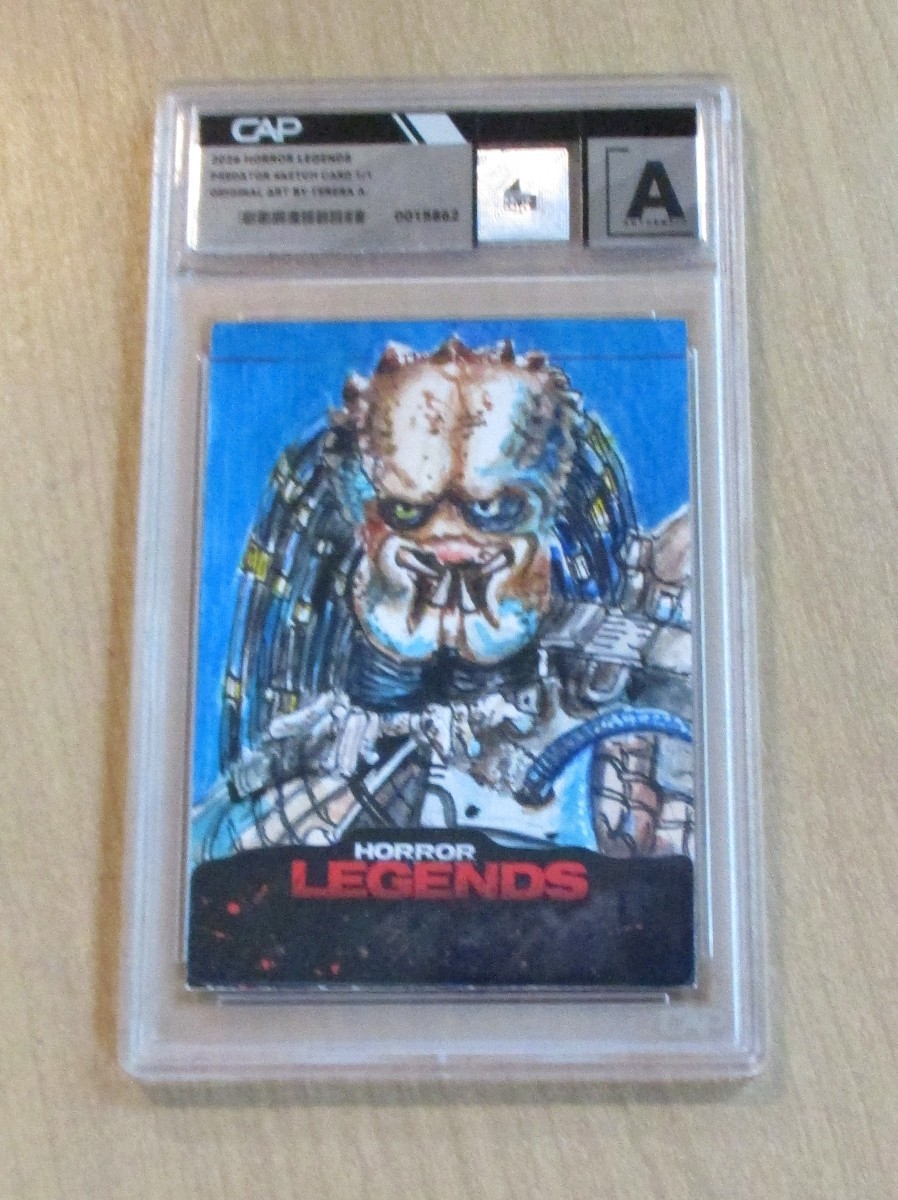 2026 Horror Legends sketch card Teresa A SAW Death Trap 1/1