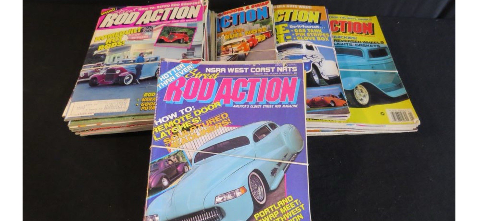 Rod Action Magazines 42 Issues 1989-1993. 1B