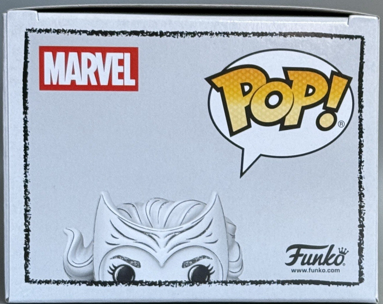 Funko Pop! Marvel Scarlet Witch (Sketched) (No TargetCon Sticker) #1575
