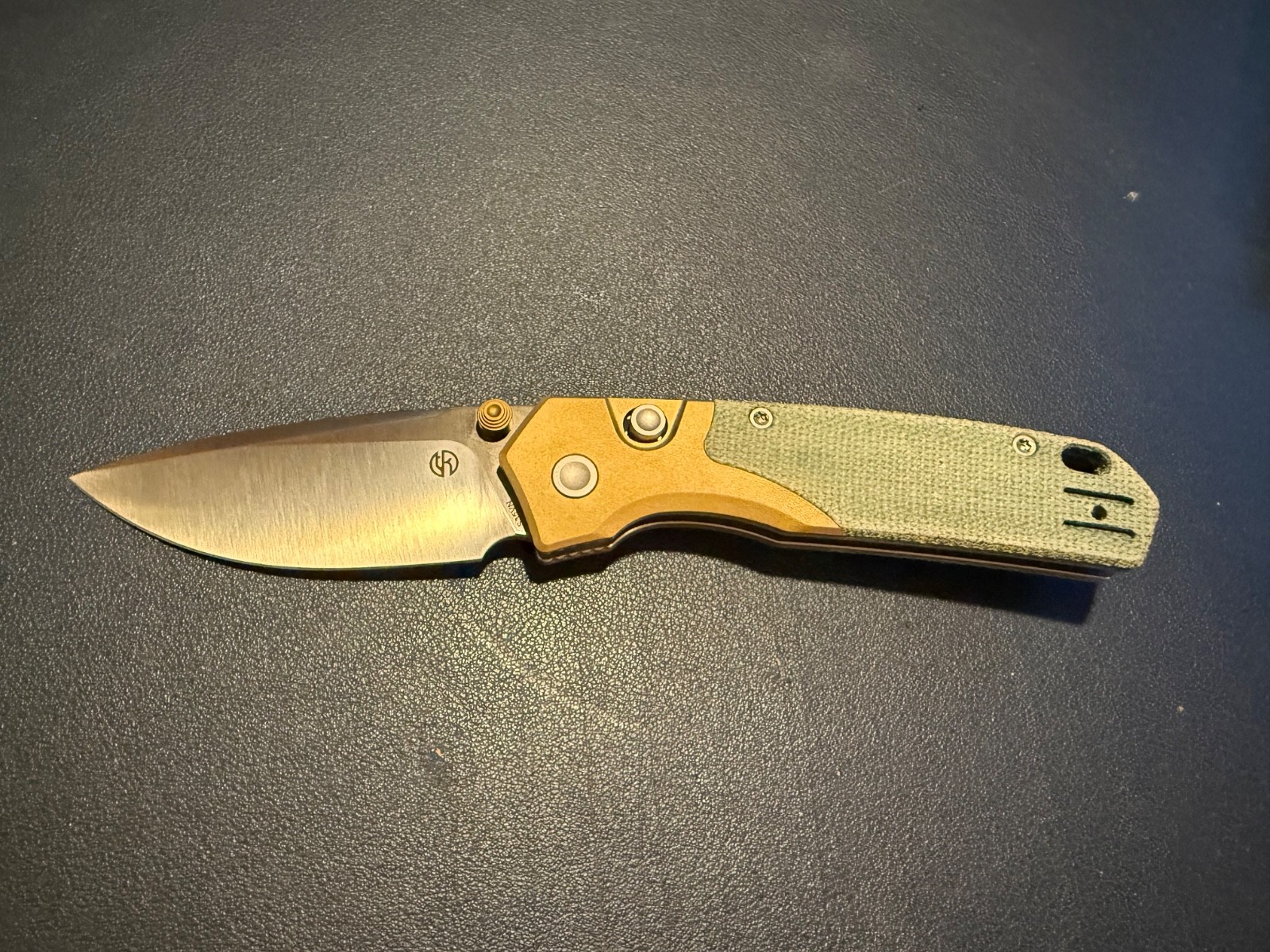 Vosteed Psyop – Top Liner Lock Knife 2.99″ S35VN Blade & Micarta Handle