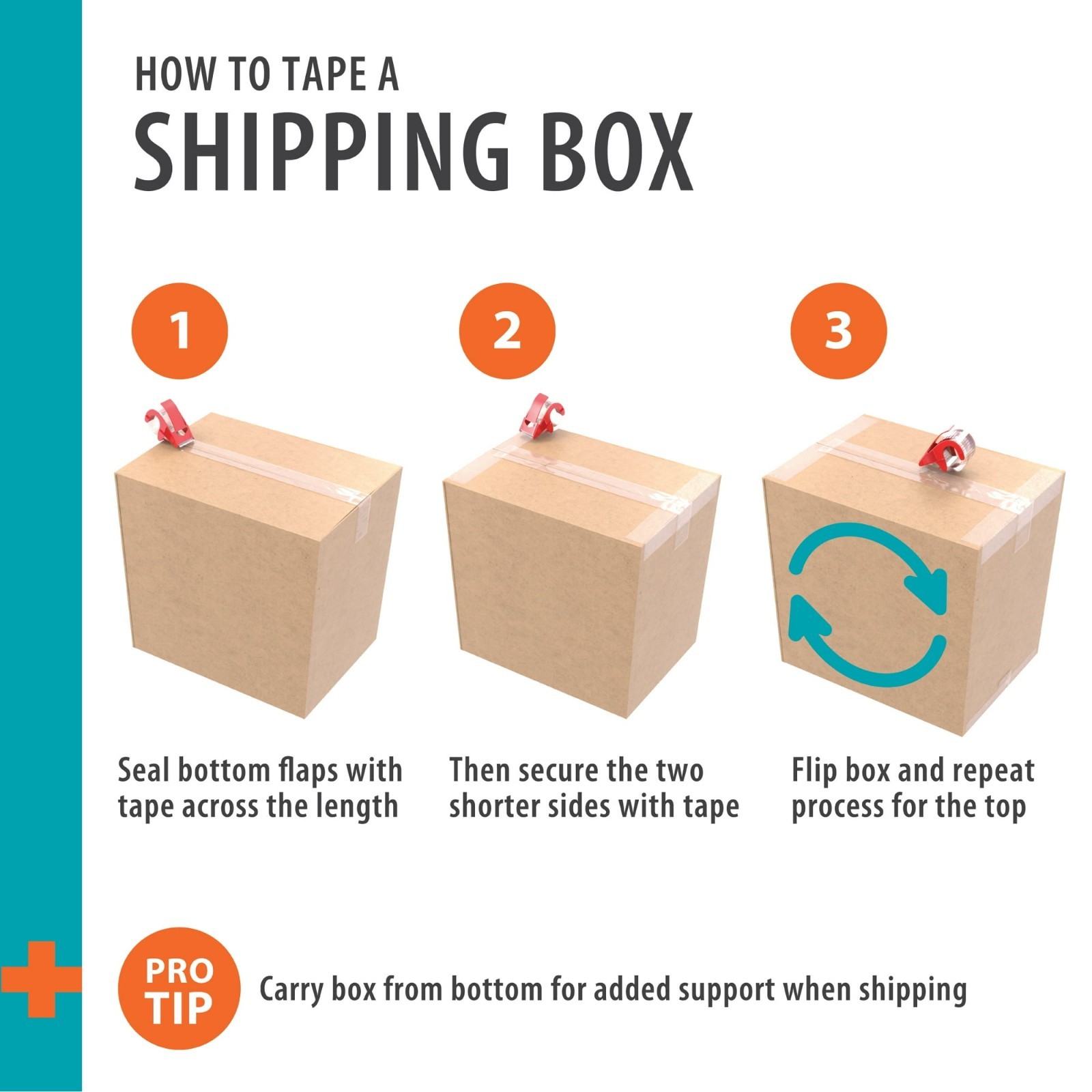 Pen+Gear Medium Shipping Box with 32 ECT, Kraft, 11 x 7.5 x 5.5 Inches
