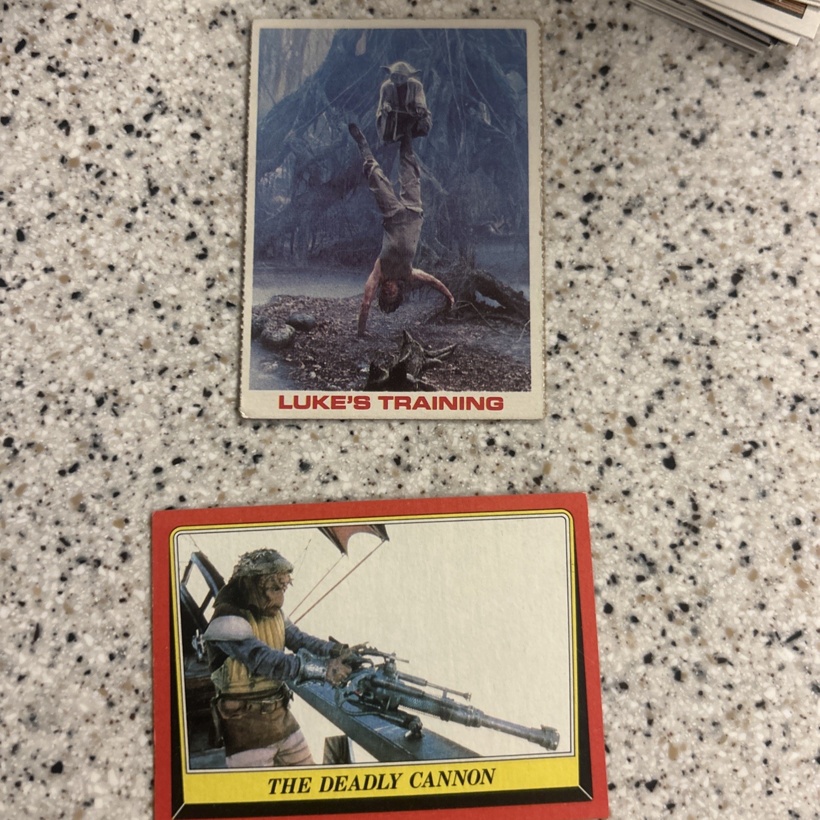 Luke’s Training 1980 Star Wars Burger King Card + One