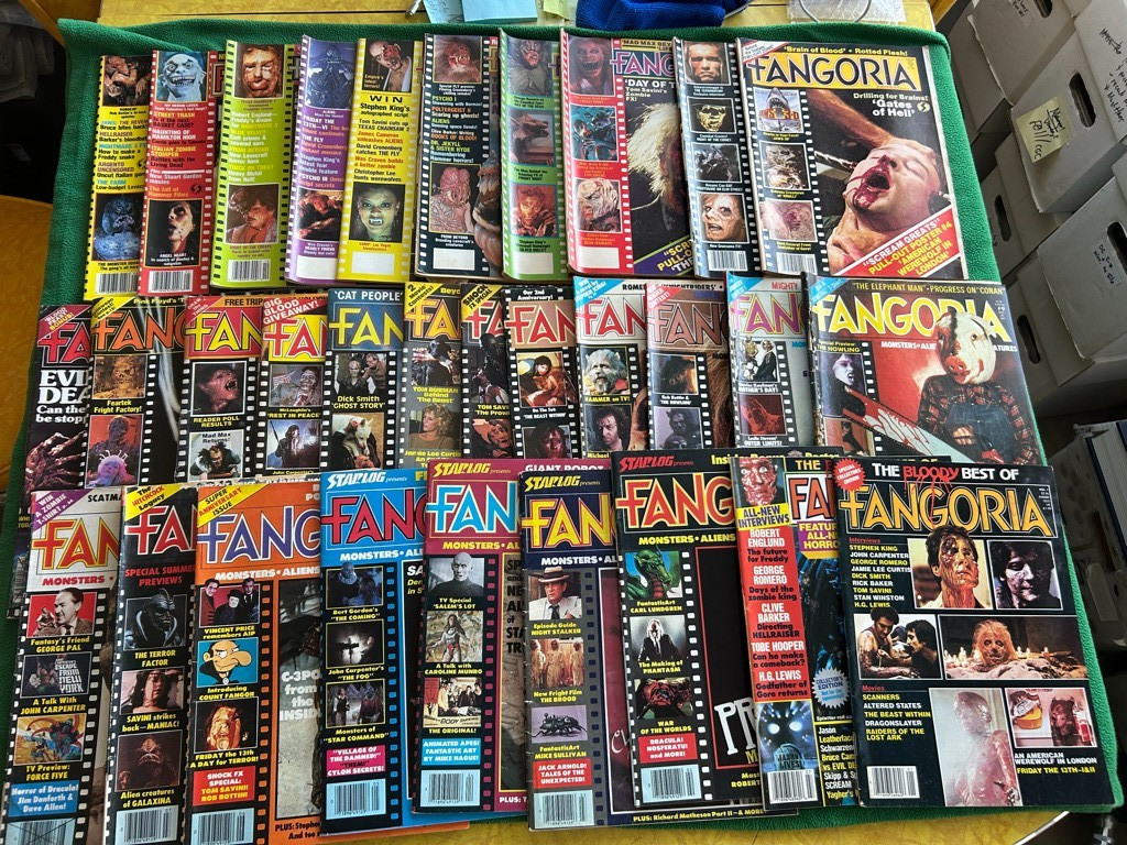 Vintage FANGORIA Horror Movie Magazine Lot of 31 Issues #2-66 & Bloody Best of
