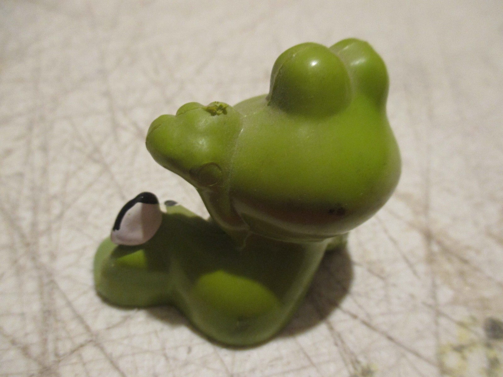 Vintage 70’s Plastic Frog – Qty (1) – Around 2” – Good Condition