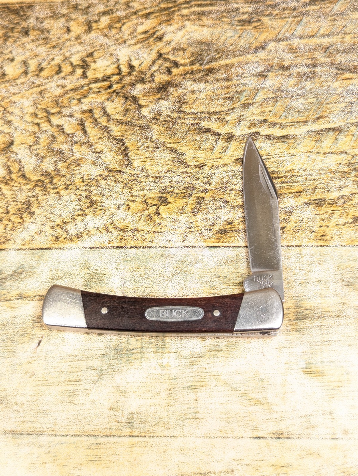 1987 Buck 704 Maverick USA Folding Slip Joint Pocket Knife
