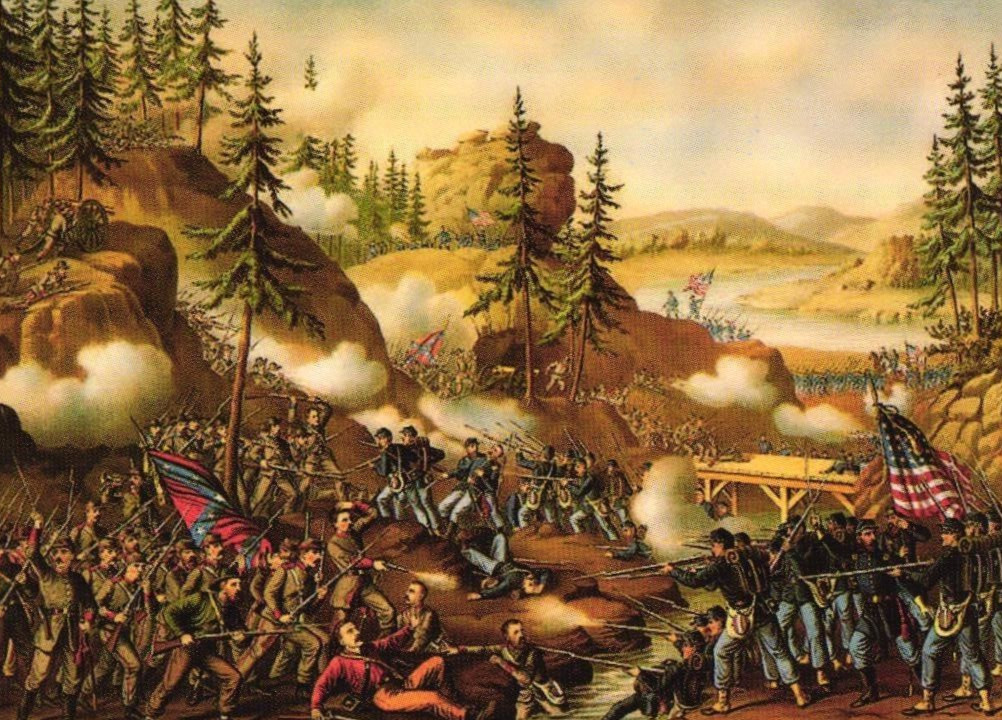 The Civil War Chronicles Battle of Chattanooga Nov. 23, 1863 Civil War Card