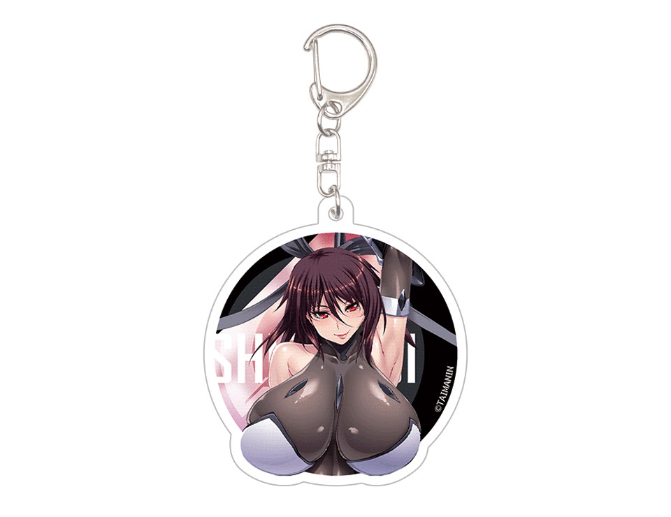 Taimanin RPGX 3D Acrylic Keychain Mizuki Shiranui limited edition Comiket C104