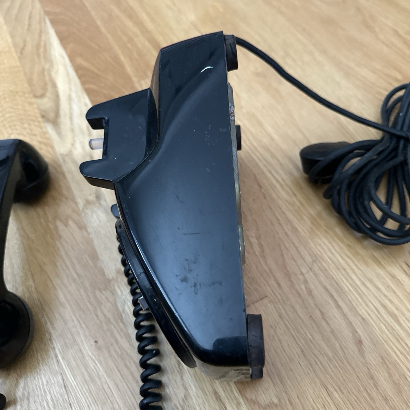 Vintage Black Bell System Western Electric 500DM Rotary Desktop Telephone Tested