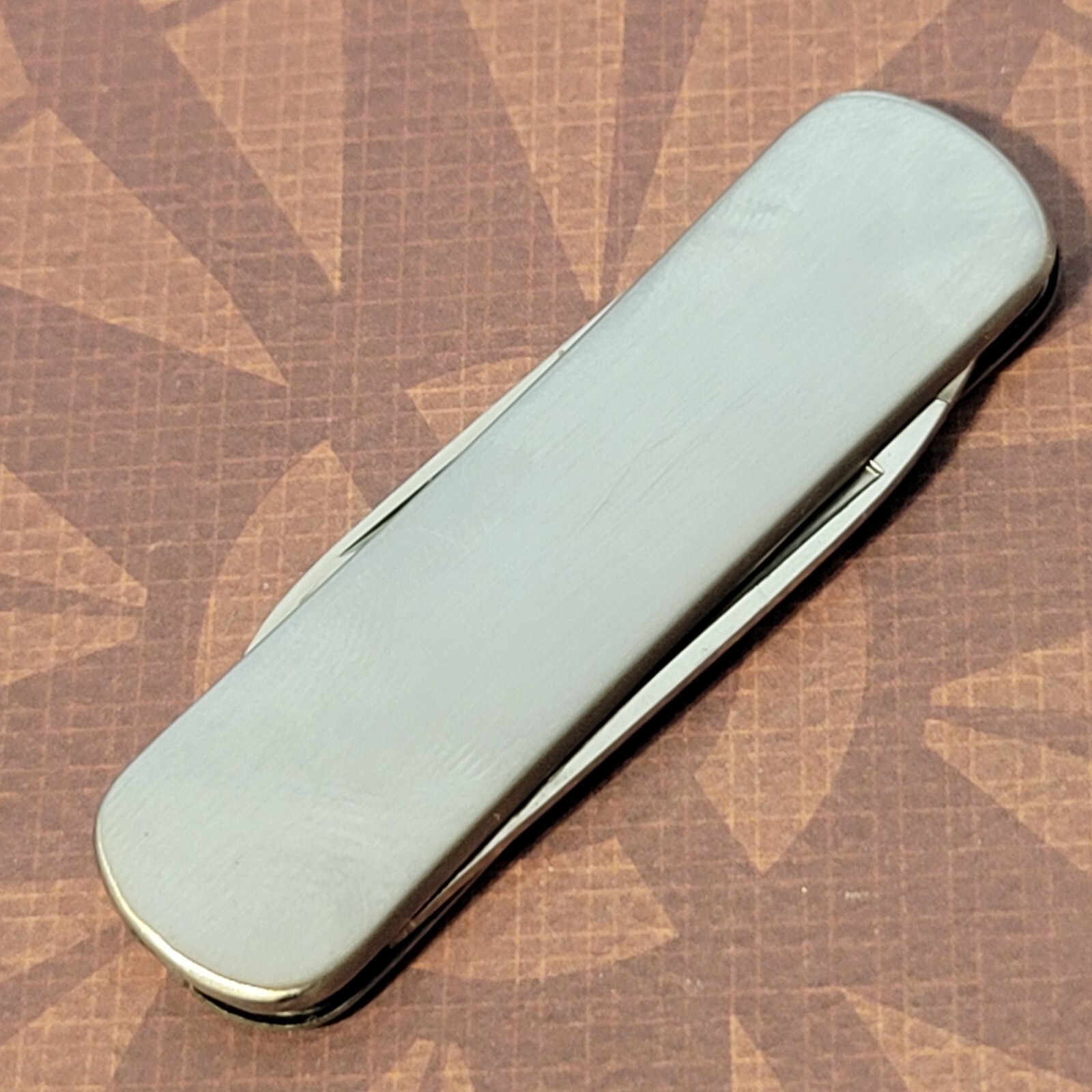 Imperial Knife Made In USA 1956-88 Two Blade Gents Nail File Stainless Steel NOS