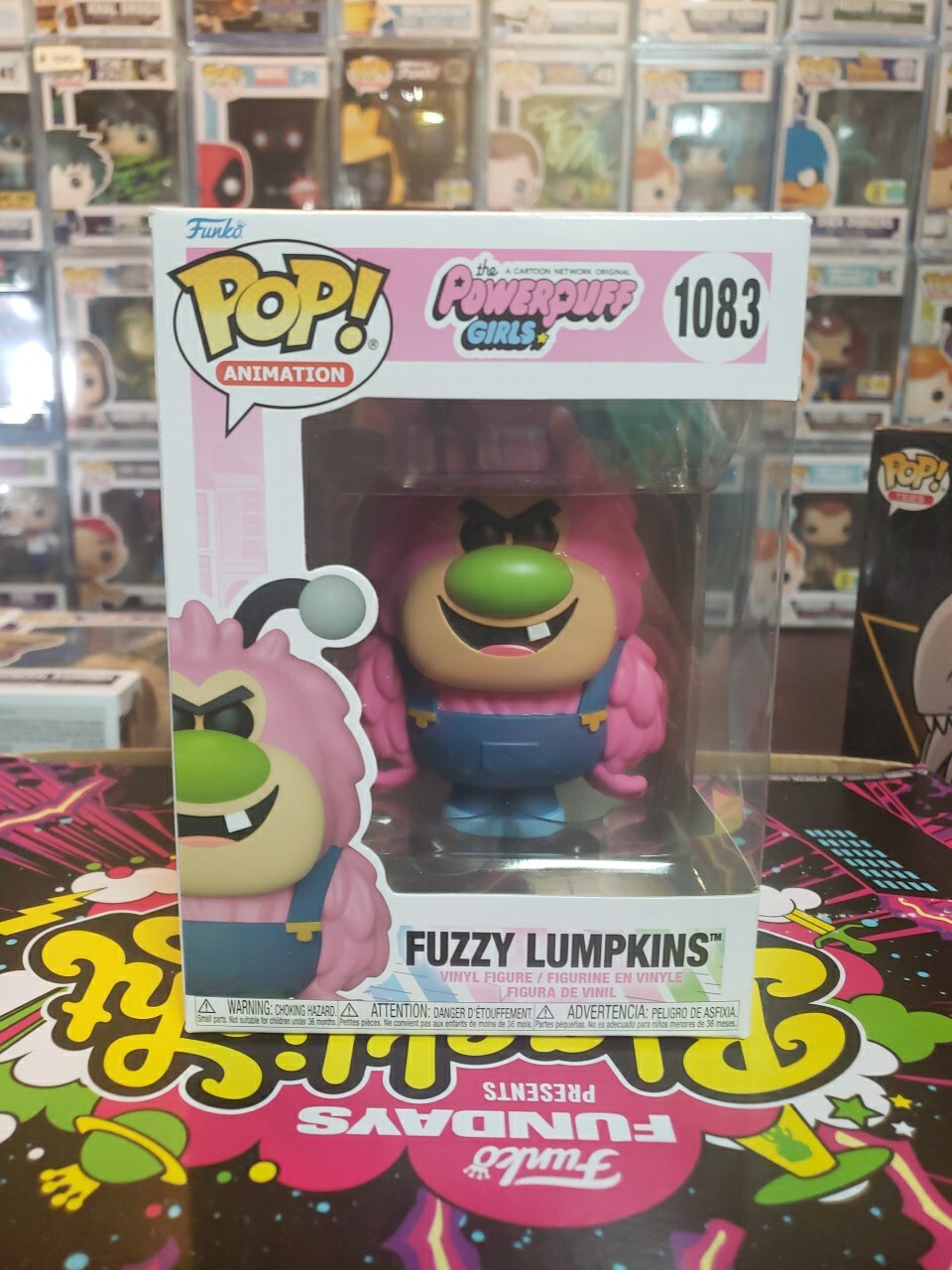 Fuzzy Lumpkins Funko Pop w/protector