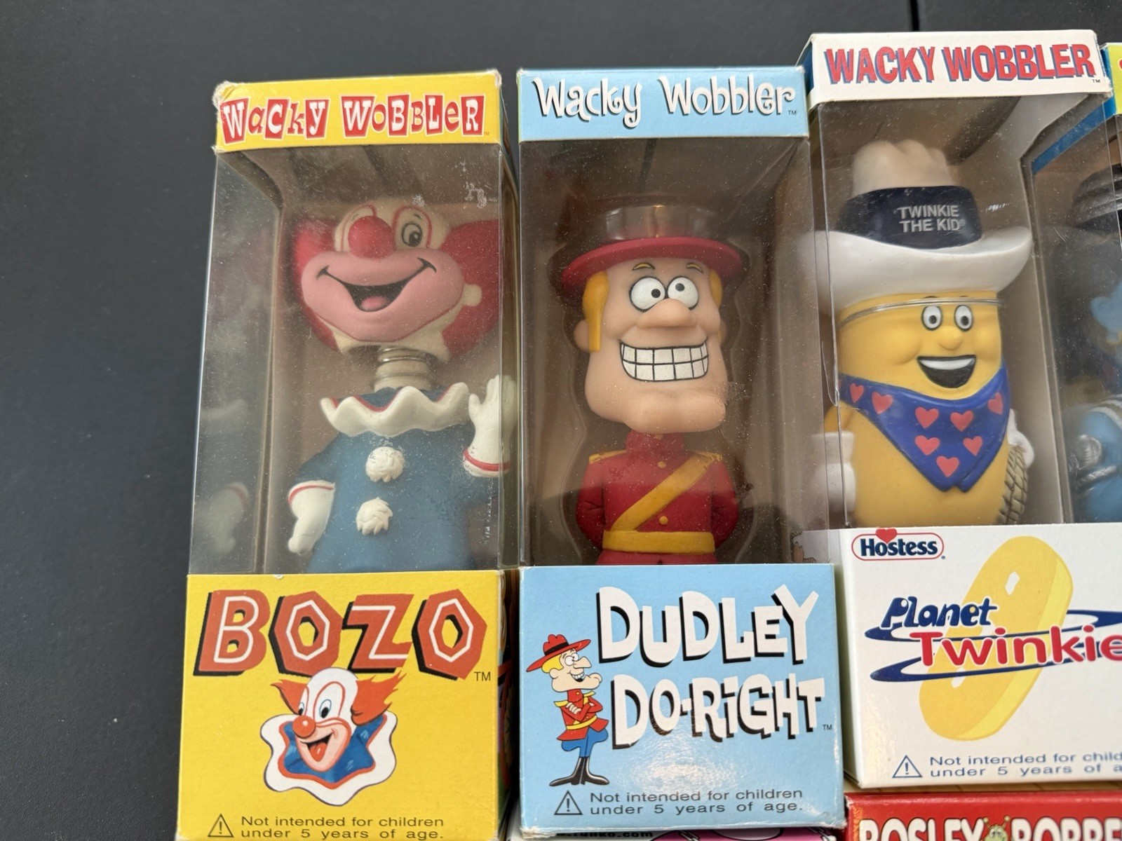Funko Wacky Wobbler Bobble Head Lot-8 Bobble Head Figures