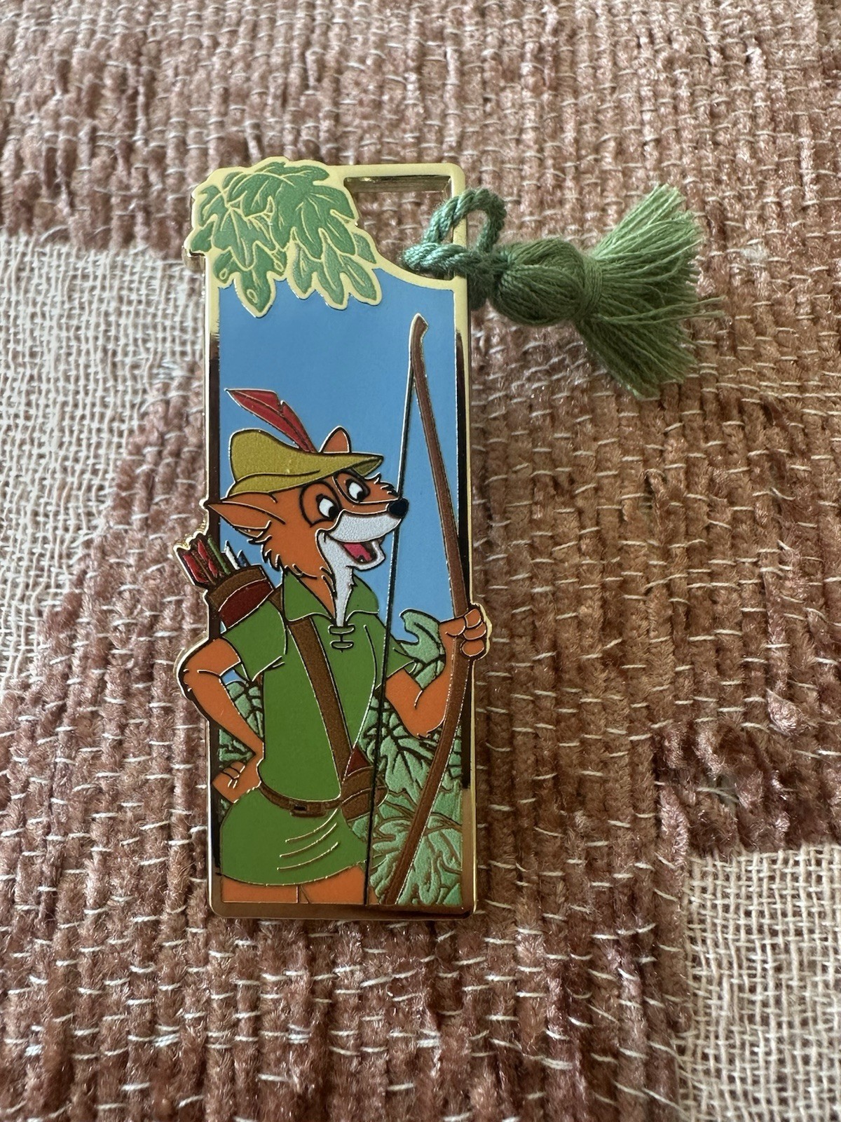 Disney Bookmark Tassel Blind Box Enamel Pin Robin Hood New Mystery Series 2