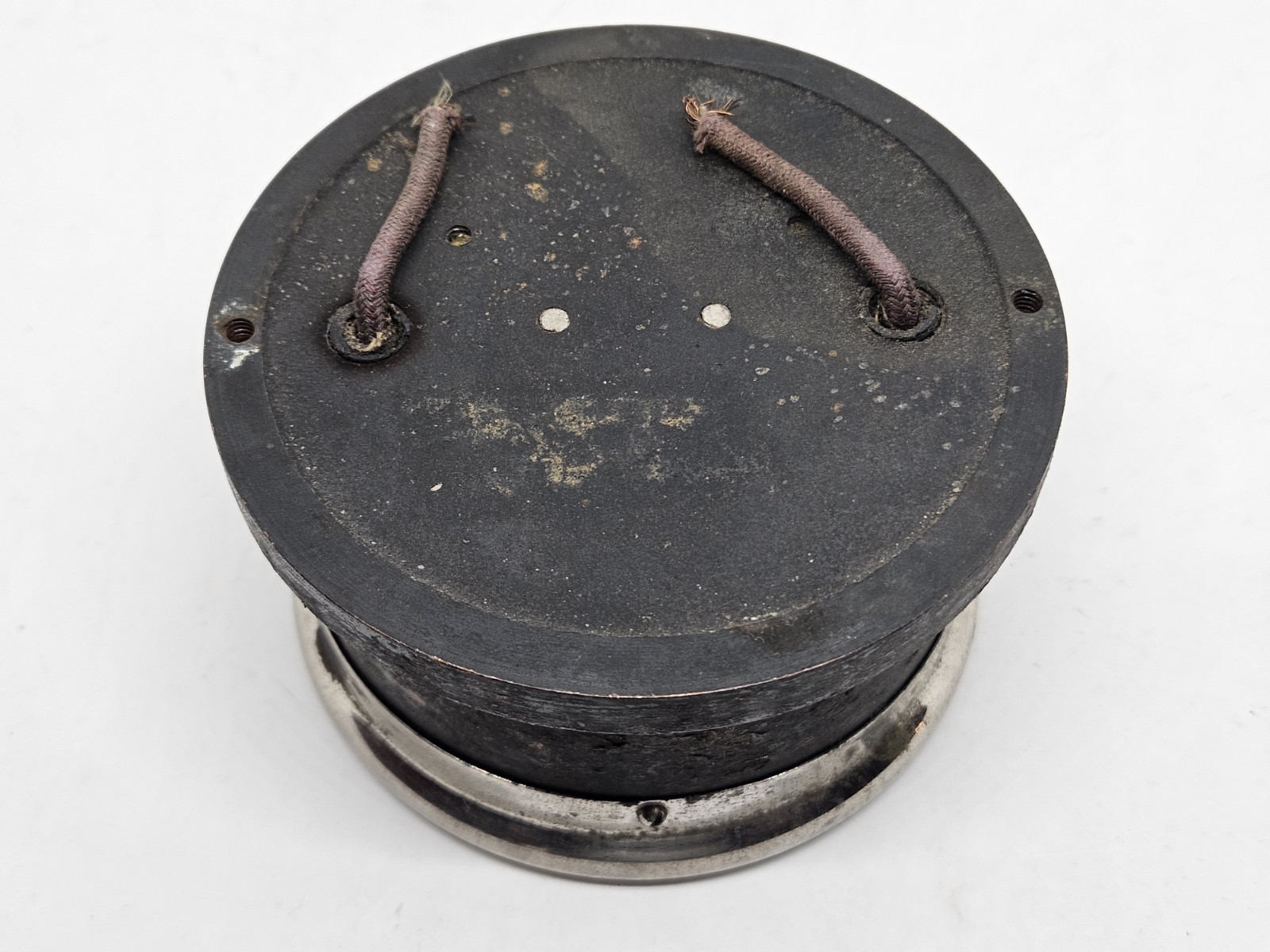 Antique Early HOYT Electrical Instrument Works Company Industrial VOLTS Meter 4″