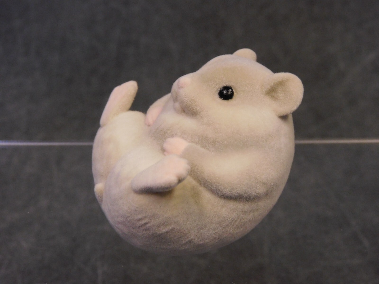 Tenori Friends NEW * Hamster * Series 2 Flocked Mini Figure Bandai Animal