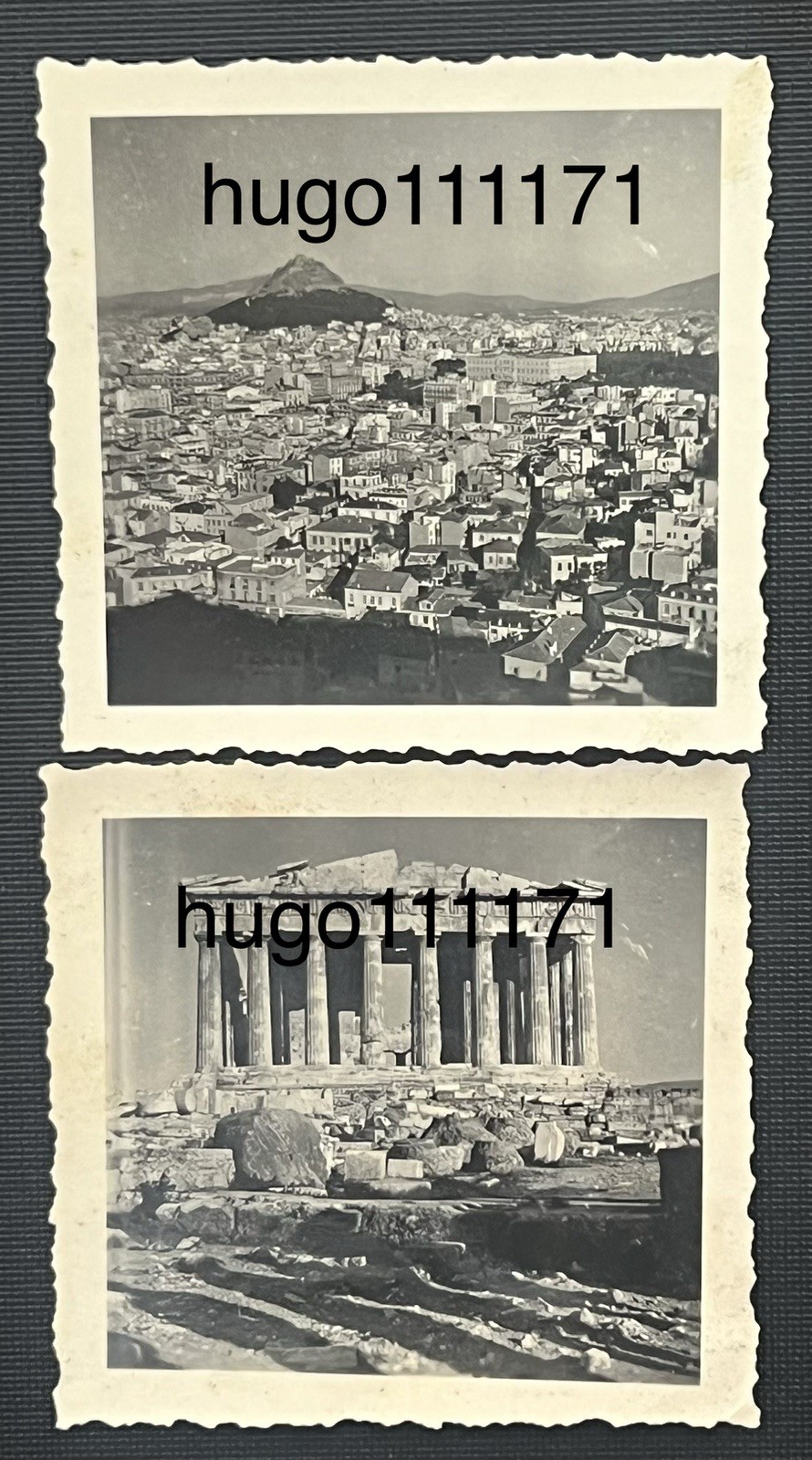 German 2 X Athens Αθήνα Acropolis Griechenland Fotoalbum Attica Greece