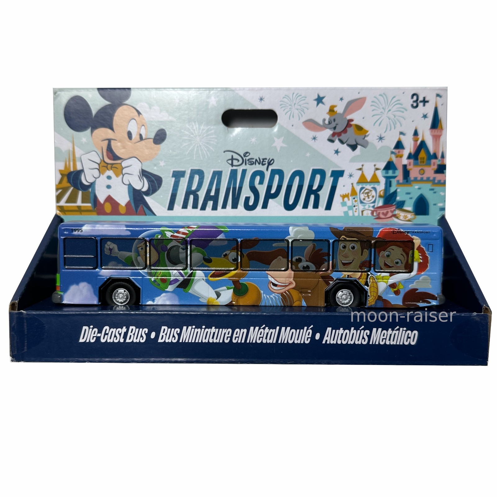 Disney Parks Transport Die-Cast Bus – Pixar Toy Story