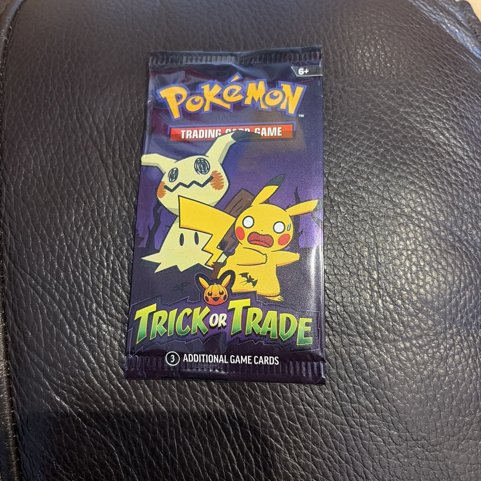 Pokemon Trick or Trade Booster Pack 2024 Halloween 3 card in a single pack BN