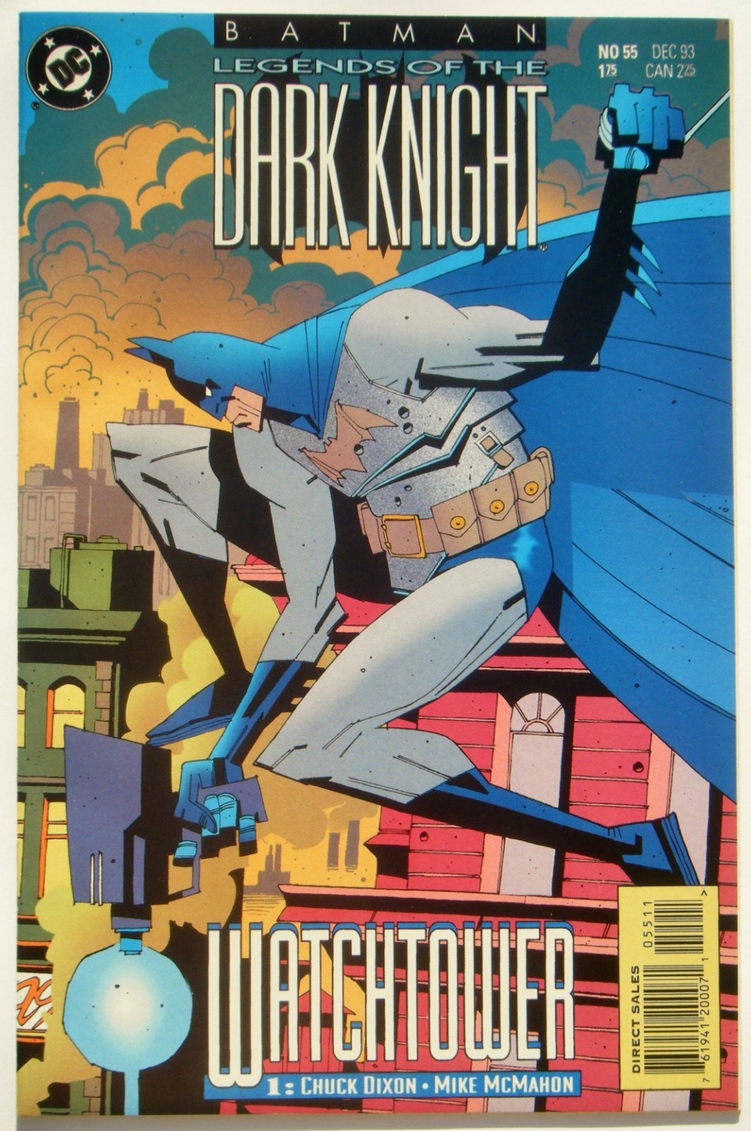 Batman Legends of the Dark Knight #55 (Dec. 93′) NM (9.4) Watchtower Pt 1 (of 3)