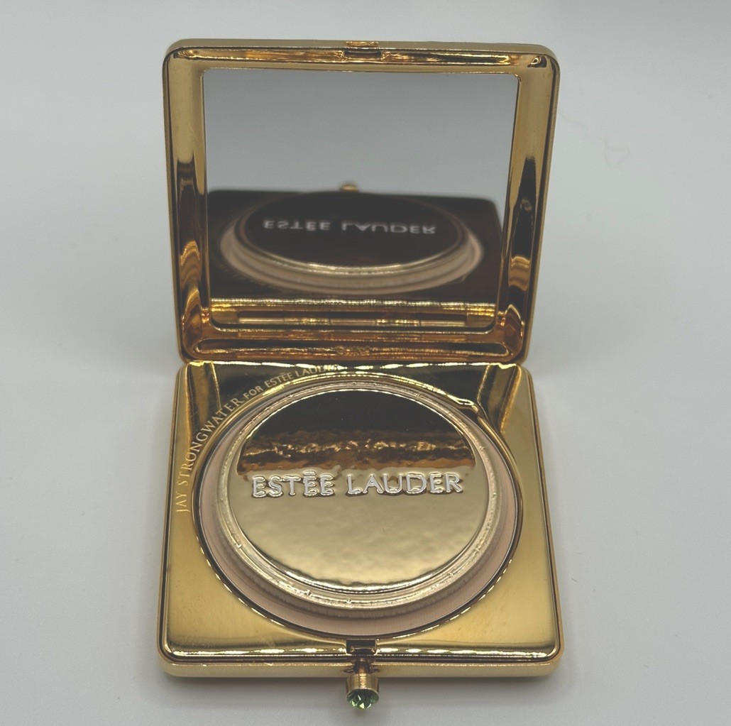 Estee Lauder Jay Strongwater 2009 Enchanted Bamboo Compact Vanity NIBB Complete