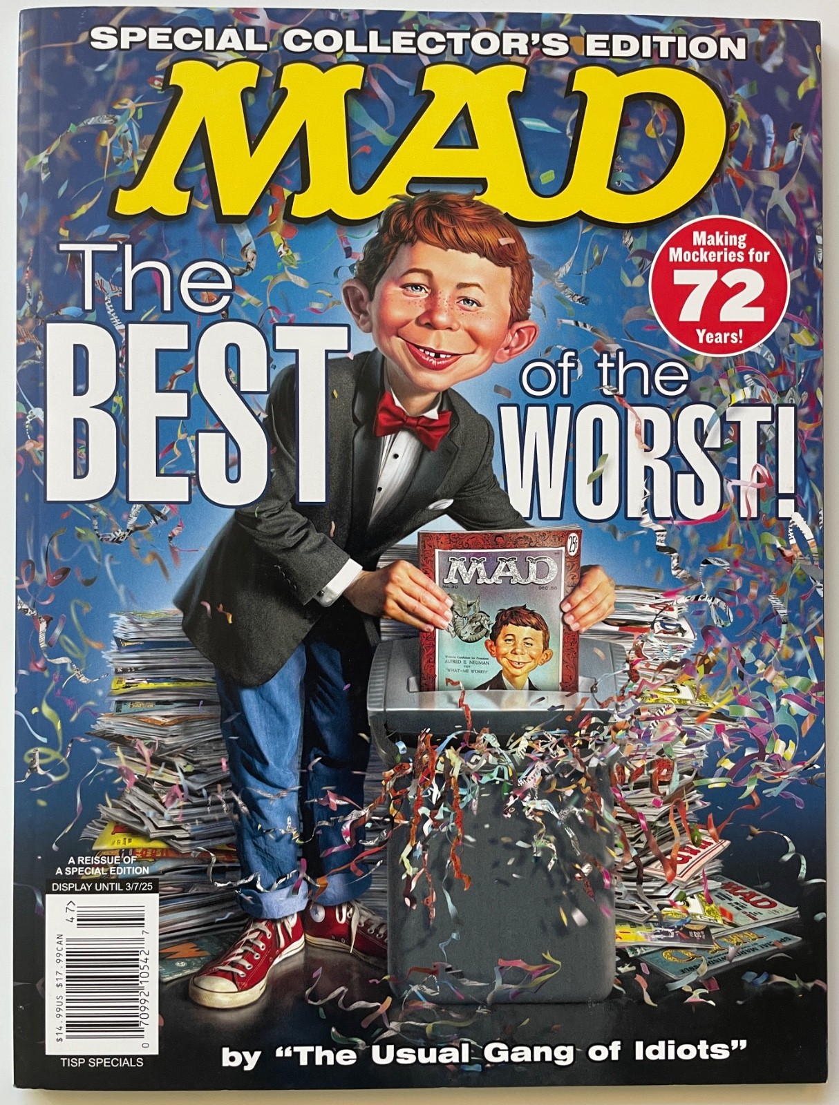 Mad Magazine, Mad – The Best of the Worst!, 2024 Edition! FREE S/H! Awesome! WOW