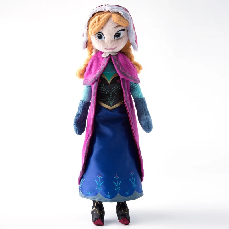 16″ inches Disney Frozen Movie Queen Elsa & Anna Plush Soft Doll Gift Collection