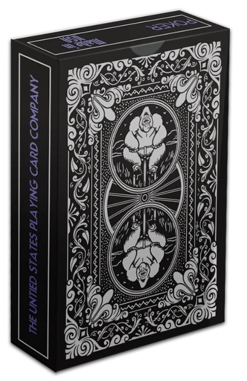 Bicycle Silverback Gorilla Playing Cards Albino Dragon Sold Out!!